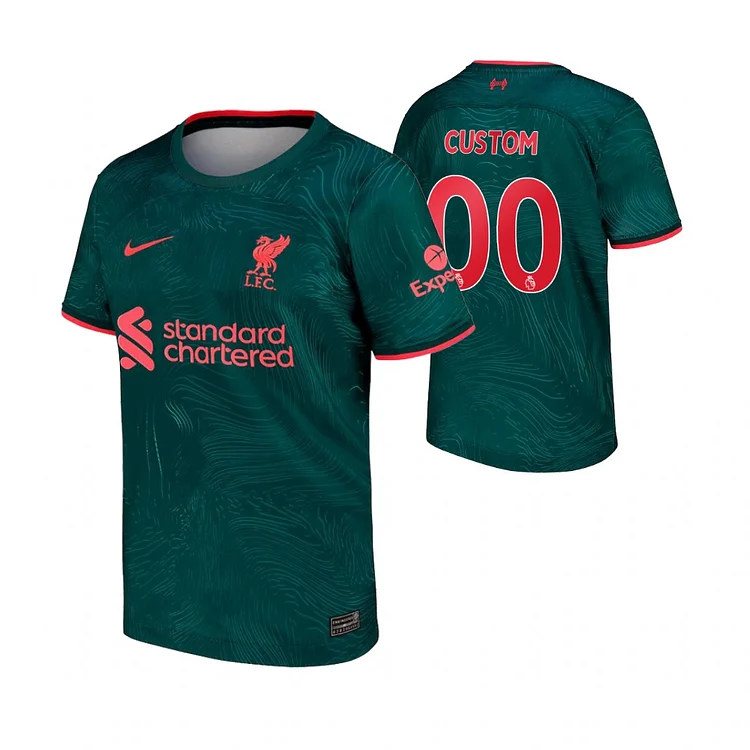 FC Liverpool Third Shirt Kids Minikit 2022-2023 ( Printing Your Name )