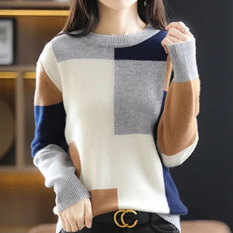 Shift Casual Long Sleeve Sweater QueenFunky
