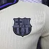Joyfball 2025/2026 Player Version Long Sleeve Barcelona Away Football Jersey 1:1 Thai Quality（The player version jersey is a bit tight, please pay attention to the size selection）