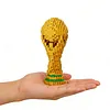 Sports Football Ball Building Kits Creativity Soccer and Cup Building Block Set Mini Collectible Peripheral Bricks Birthday Gift For Teens & Adults (trophy)