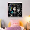 【Limited Stock Sale】Scary Big-Eyed Doll-14CT Stamped Cross Stitch 50*50cm/19.69*19.69in tapestrymarket