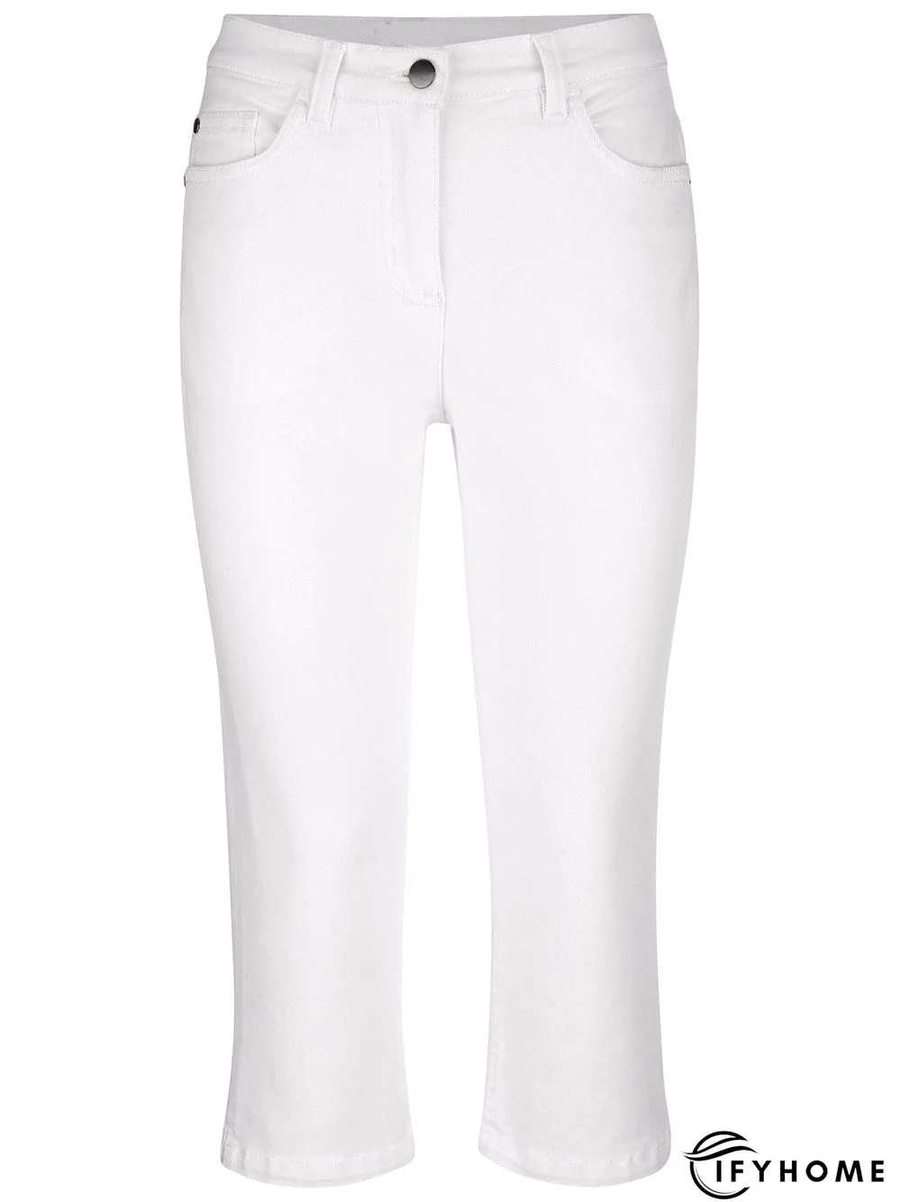 Women's Holiday Weekend Plain Cotton Casual Regular Fit Casual Pants | IFYHOME