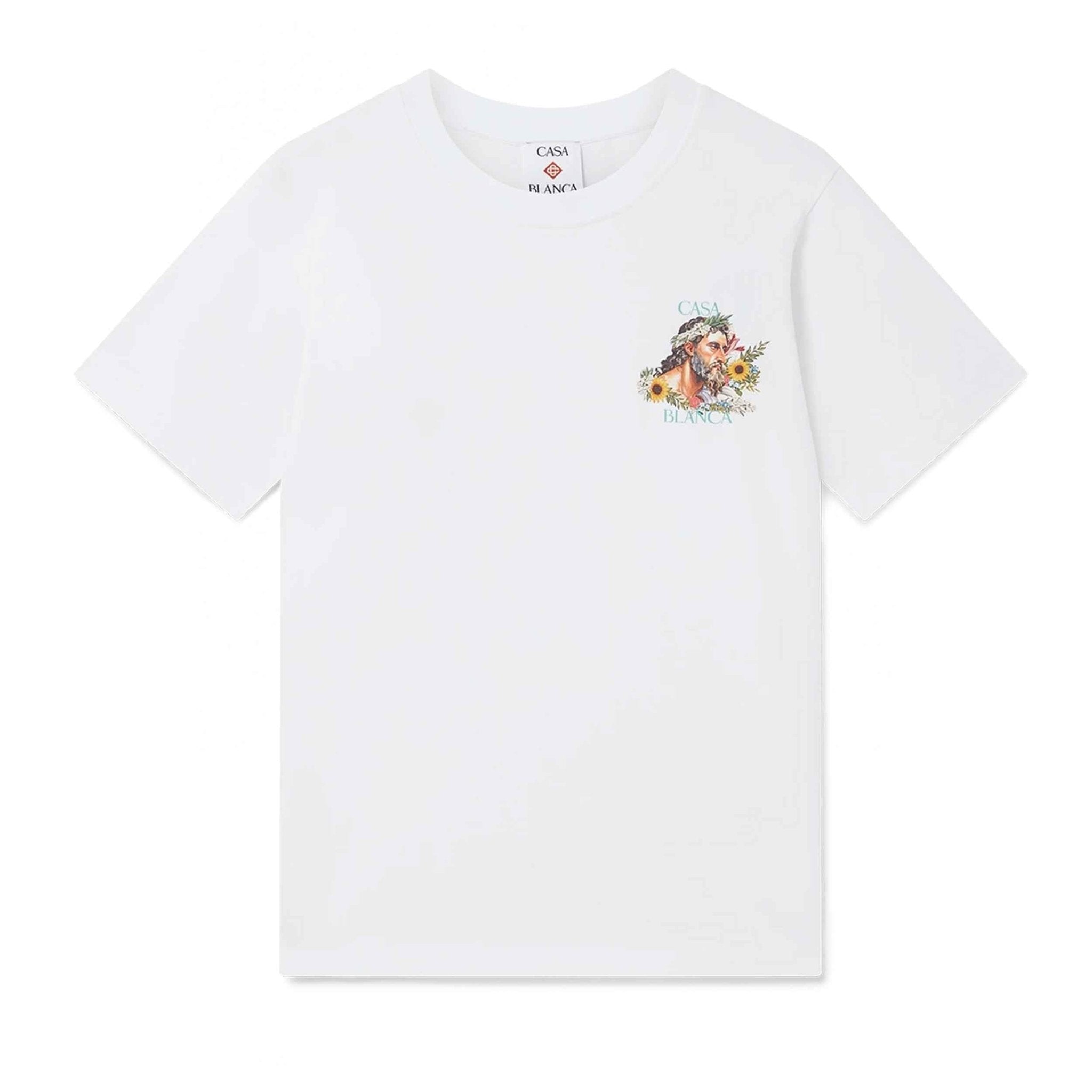Casablanca Celebration Du Sport T-Shirt in White