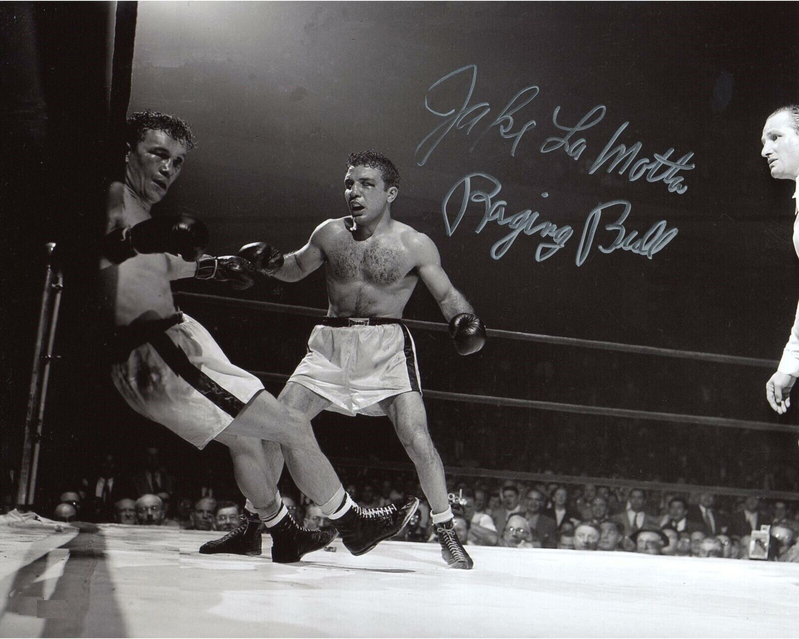 Jake LaMotta Autographed Signed 8x10 Photo Poster painting REPRINT