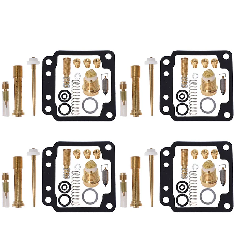 Silscvtt 4 Set of Carburetor Repair Kits Replacement for Yamaha XJ650 Maxim 1981 XJ650R Seca 1980-1983