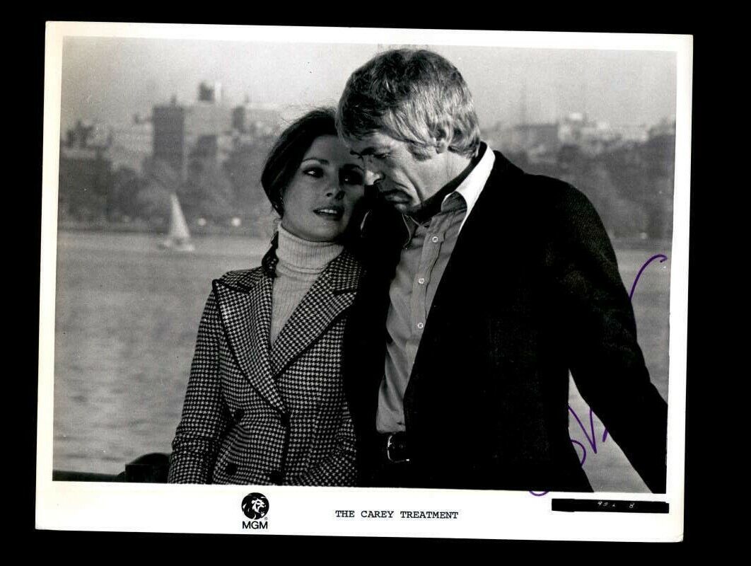 James Coburn JSA Coa Signed 8x10 The Carey Treatment Photo Poster painting Autograph