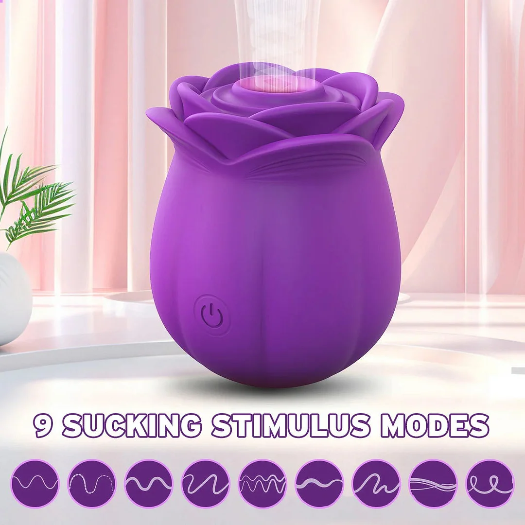 Rose Sucking Clitoris Sucker Sucking Vibrator