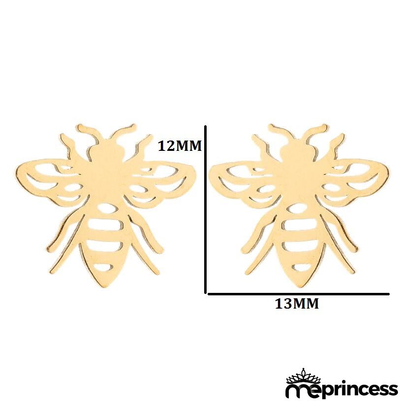 Women Fashion Hollow Eagle Owl Snake Dolphin Bee Giraffe Elephant Dog Cat Rabbit Fish Bird Penguim Stainless Steel Stud Earrings