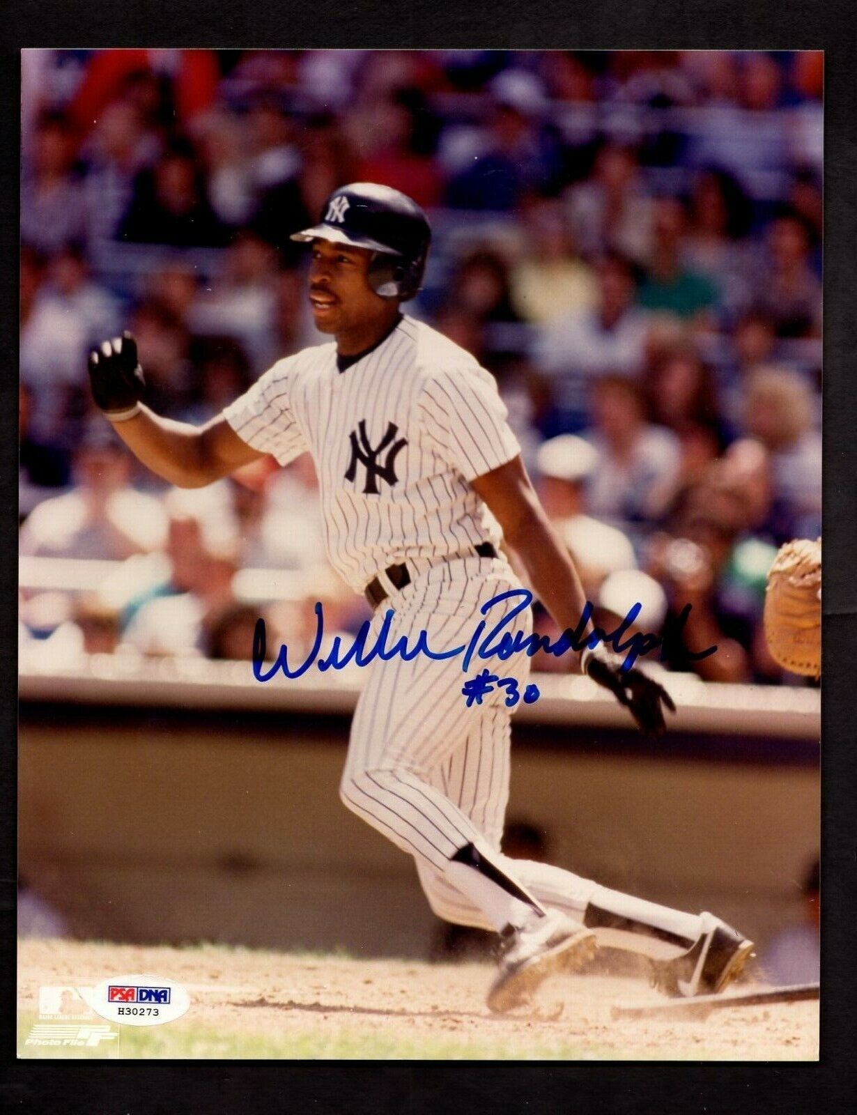 Willie Randolph Signed 8 x 10 Photo Poster painting PSA/DNA New York Yankees SHIPPING IS