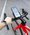 Road bike mobile phone holder front light rear light