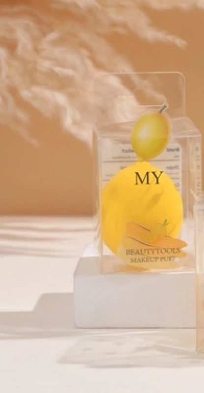 Cartoon Style Cute British Style Solid Color Hydrophilic Polyurethane Makeup Sponge 1 Piece