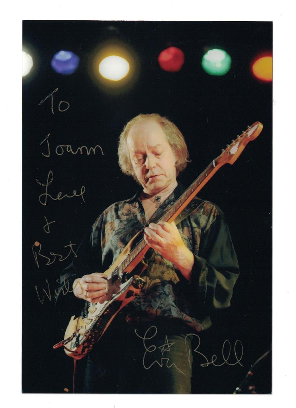 Eric Bell Signed Autographed 4x6 Photo Poster painting Guitarist Rock Band Thin Lizzy Rare