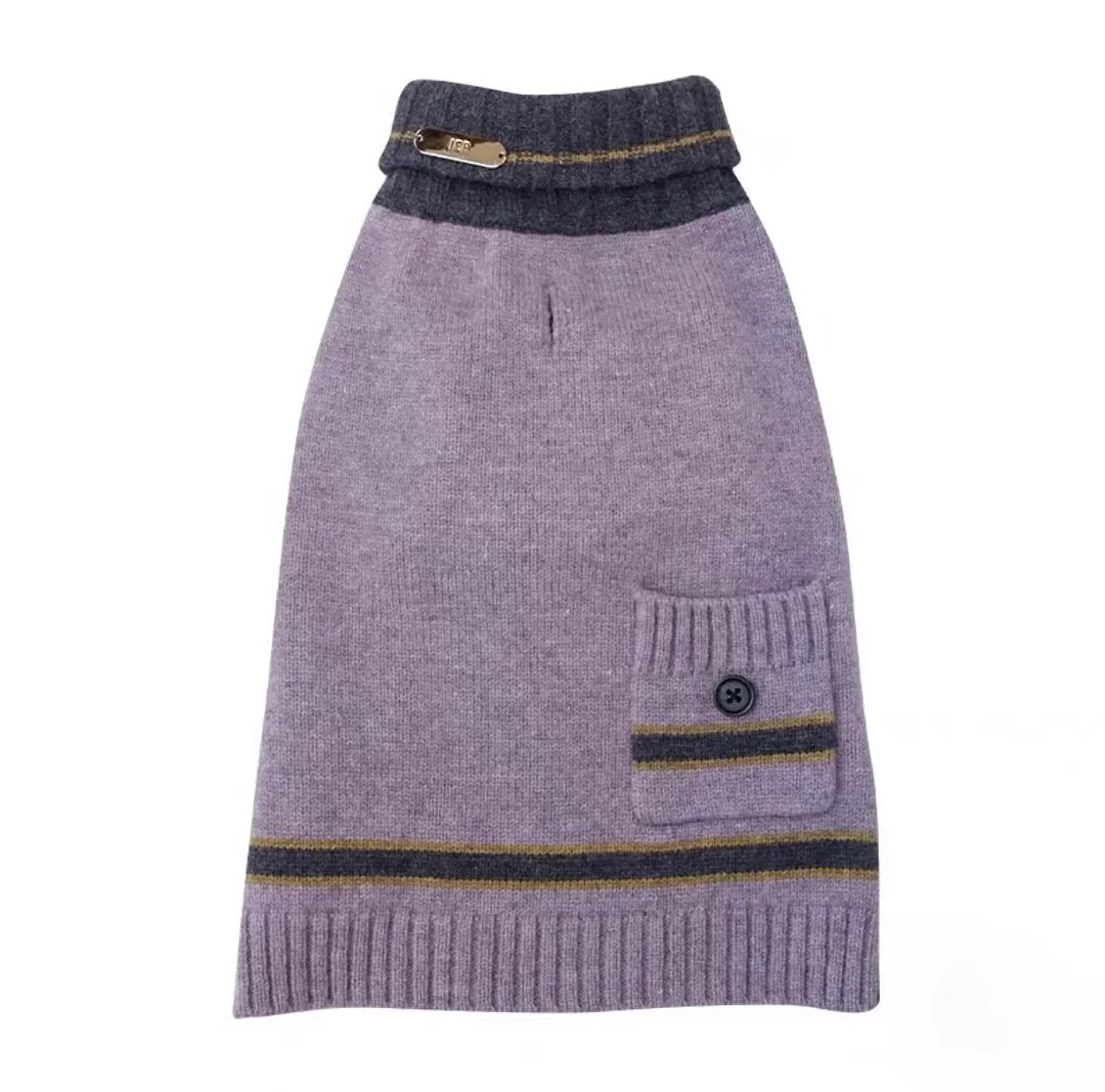 Dog Sweater Merino Wool roarxlpet