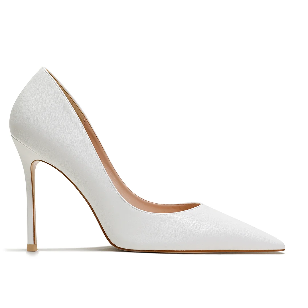 100mm Pumps High Heels Party Daily Women Shoes-MERUMOTE