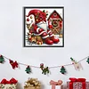 (40*40cm)Christmas Gnome - Full Round Drill Diamond Painting