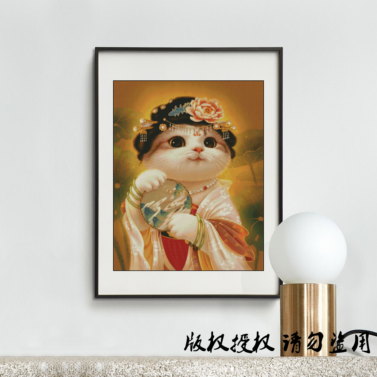 [DD577 Concubine Meow] Painting Fairy Cross Stitch