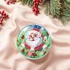 (US Local)6pcs Set Xmas Theme DIY Diamond Painting Coasters Kit with Holder Kit