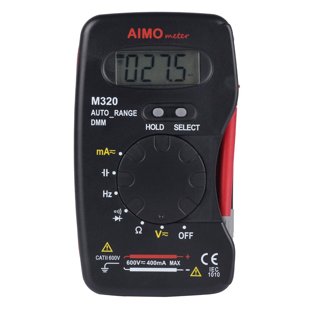 

M320 Auto Range Handheld Digital Multimeter Capacitance Tester Voltmeter, 501 Original