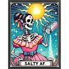 Skullgirl-11CT Stamped Cross Stitch 50*65cm/19.69*25.59in (Big Size)