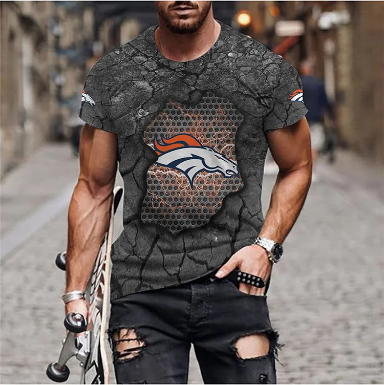 Denver Broncos All Over Print T-Shirt