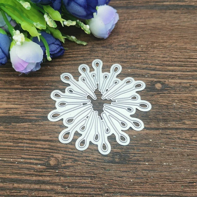 Dandelion Metal Cutting Dies Stencil Template For DIY Scrapbooking Embossing Paper Cards Album Making Decorative Craft Dies Cut