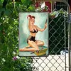 Girl - Vintage Metal Signs(8*12Inch/12*16Inch)-Pin-up-girls