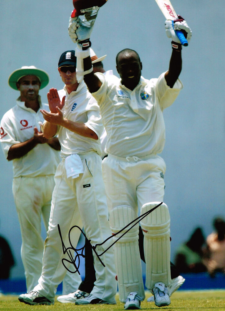 BRIAN LARA Signed Authentic Autograph Photo Poster painting AFTAL COA West Indies Cricket Legend