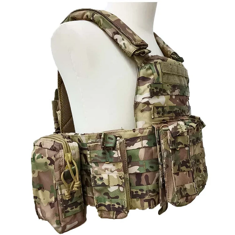 Quick Release Tactical Vest Nij Level IV Special Warfare Vest Vest Can be Equipped With Insert Plates