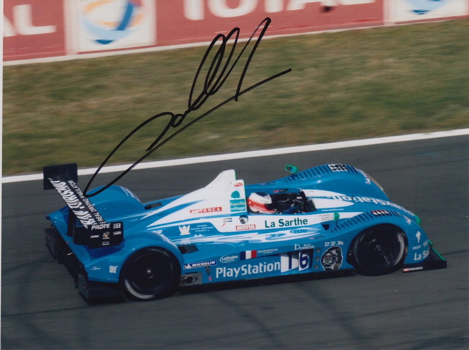 Emmanuel Collard Hand Signed 8x6 Photo Poster painting - Le Mans Autograph 4.