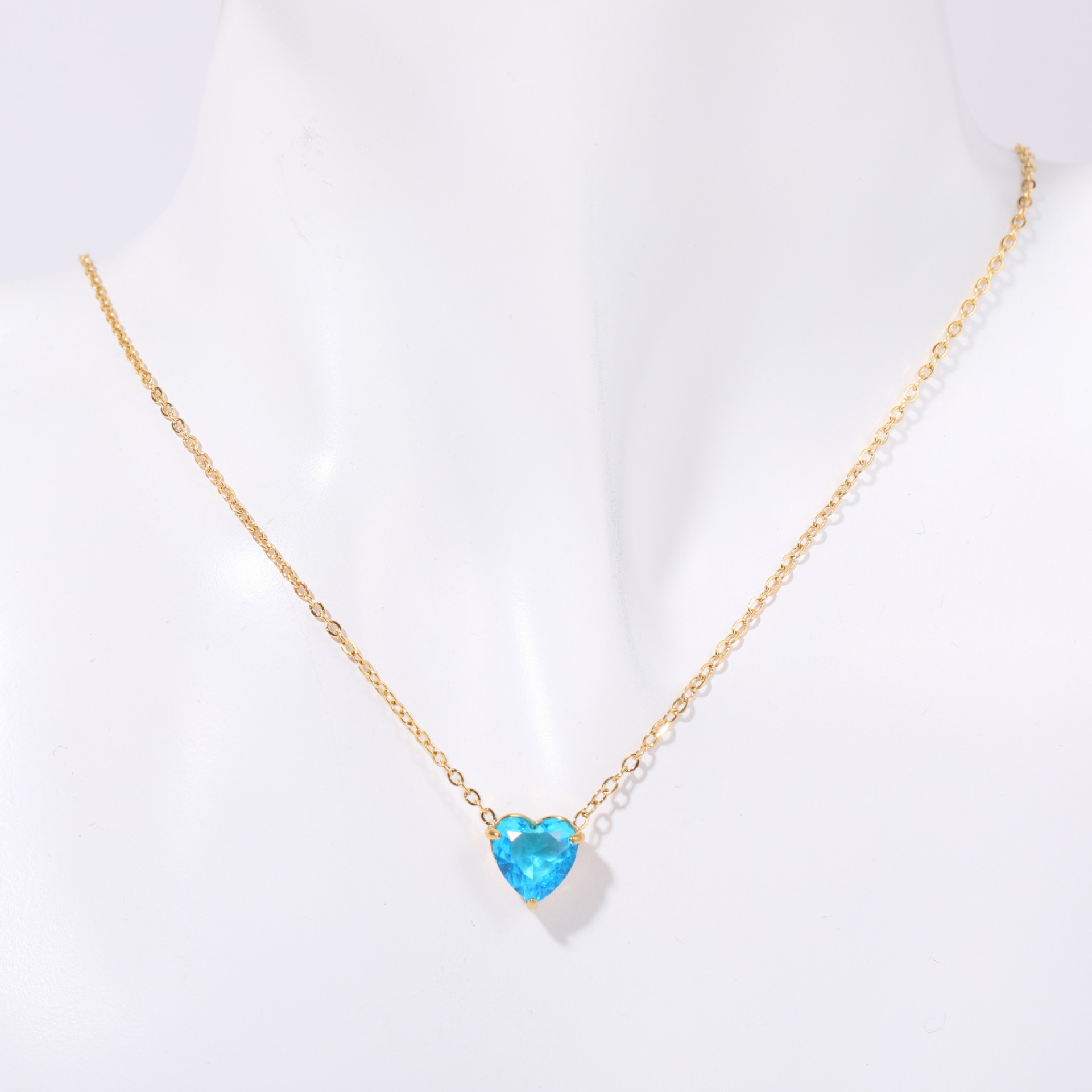 Women's Birthday Love Crystal Pendant Necklace