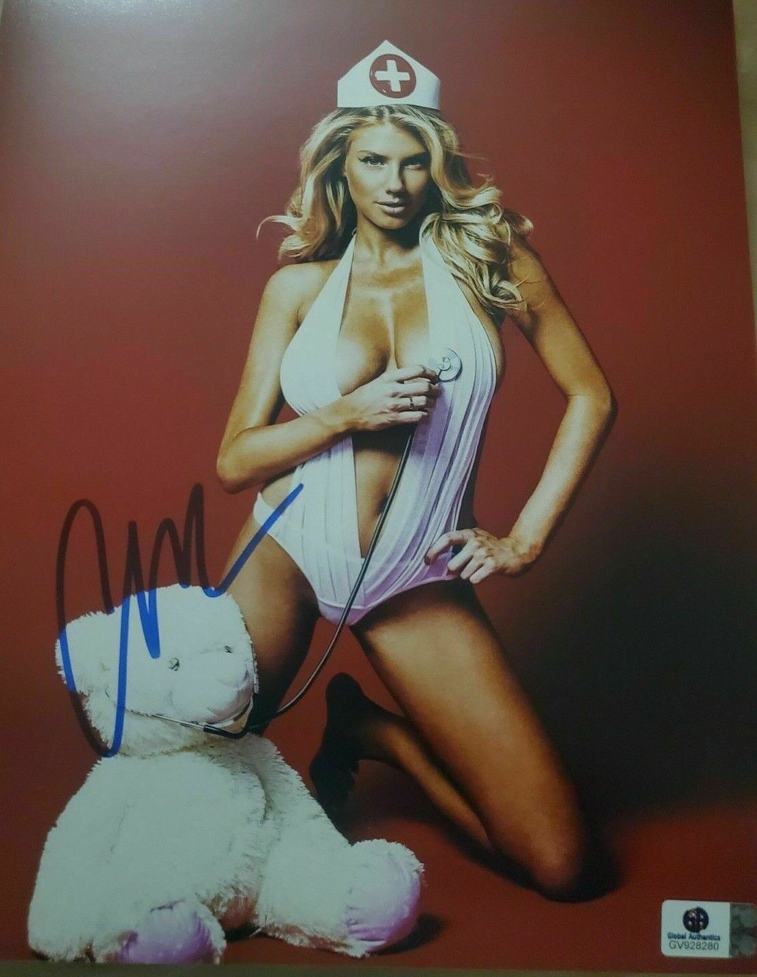 Sexy Charlotte Mckinney Auto 8x10 Photo Poster painting GA COA Signed Autograph