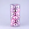 24PCS Colorful Christmas Tree Hanging Decor Balls