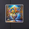 Diamond Painting -5D Full Round Drill Flowers and Vases(40x40cm)