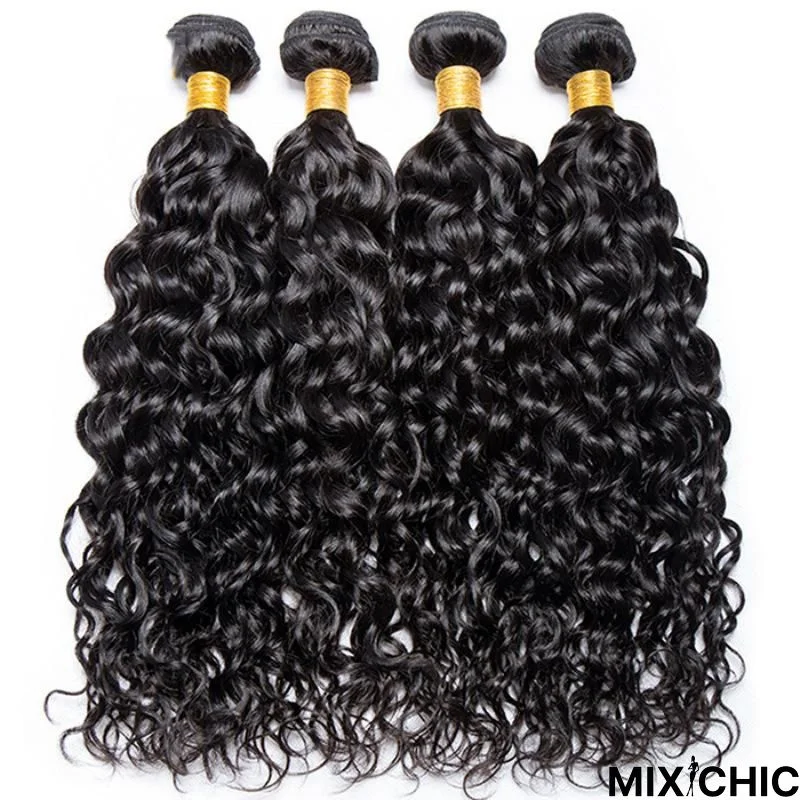 European and American Wigs Natural Curvy Chemical Fiber Hair Curtain Water Wave Huma Hair