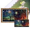 (US Local)Starry Night-11CT Stamped Cross Stitch Kit(100x45cm)