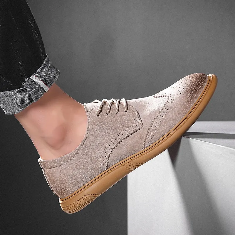 2022 New High Quality Men's shoes 100% Genuine Leather Casual Shoes Waterproof Work Shoes Cow Leather Loafers Plus Size 38-48