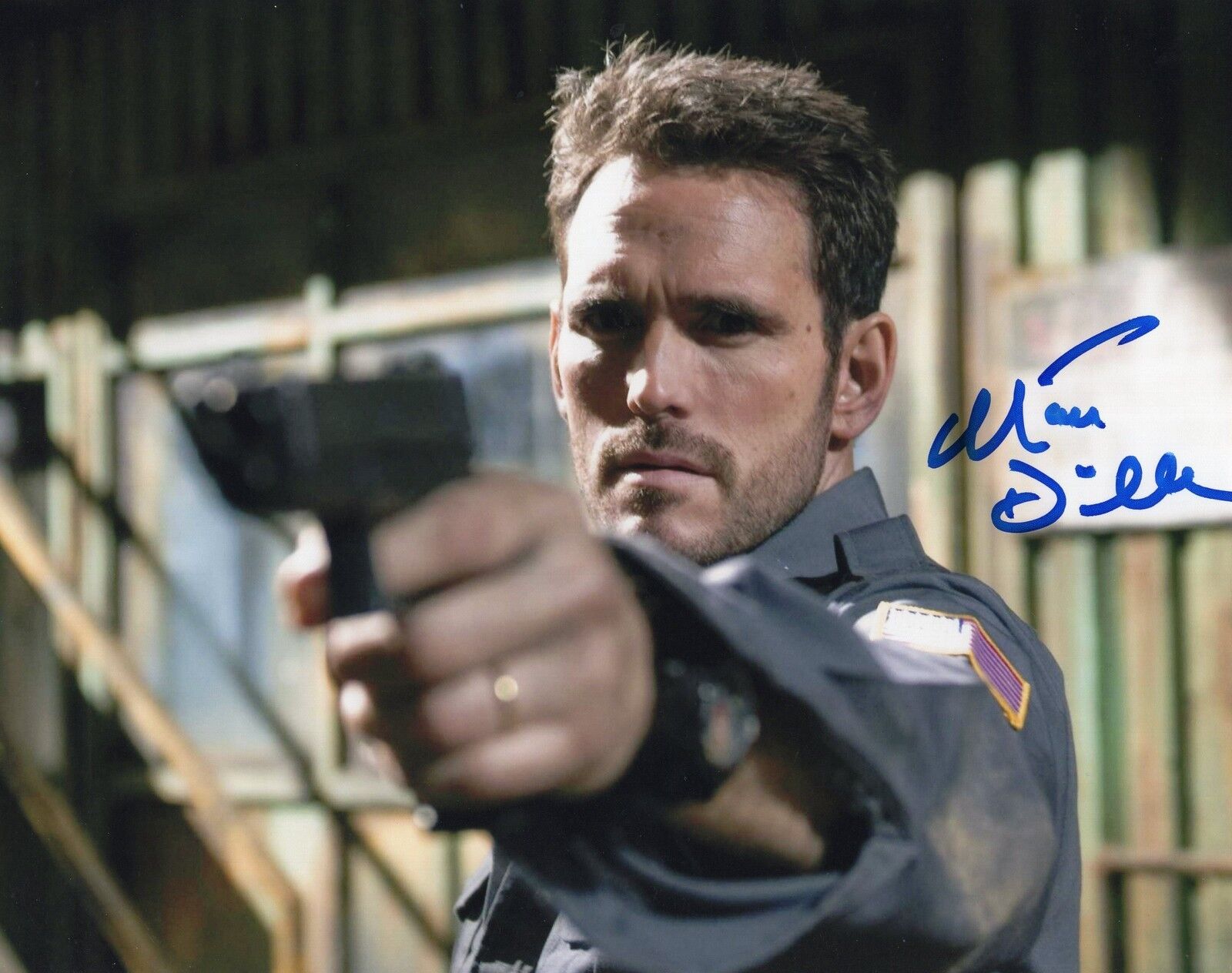 Matt Dillon Armoured Mike Cochrane Hand Signed 8x10 Photo Poster painting w/COA #1