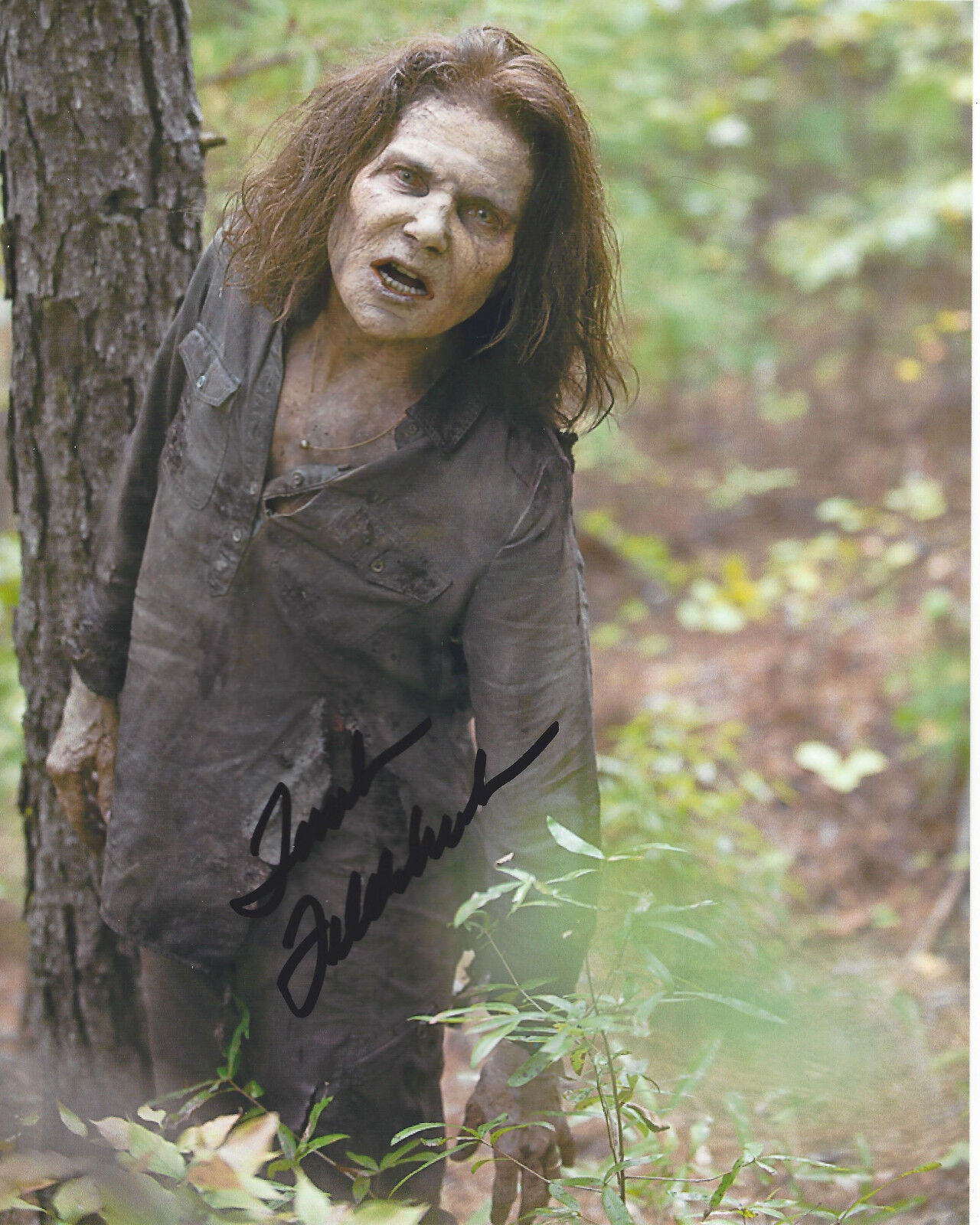 TOVAH FELDSHUH SIGNED AUTHENTIC 'THE WALKING DEAD' 8X10 Photo Poster painting w/COA ACTRESS