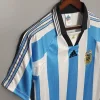 Retro 1998 Argentina Soccer Jersey Home