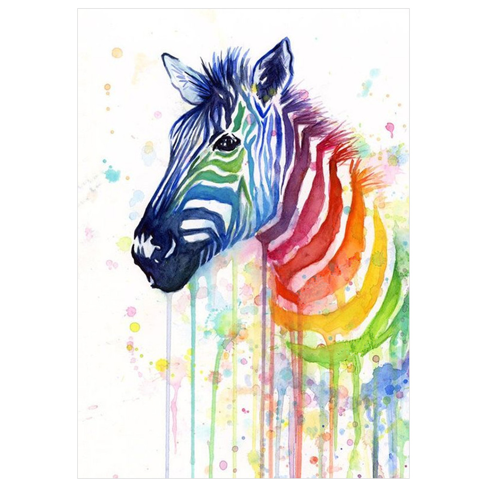 

30*40CM - Round Drill Diamond Painting - Horse, 501 Original