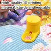 Diamond Painting Drill Shaker Tray 3D Printed Rhinestone Art Bead Sorting Box Portable Diamond Painting Storage Tray for DIY Enthusiasts Beginners