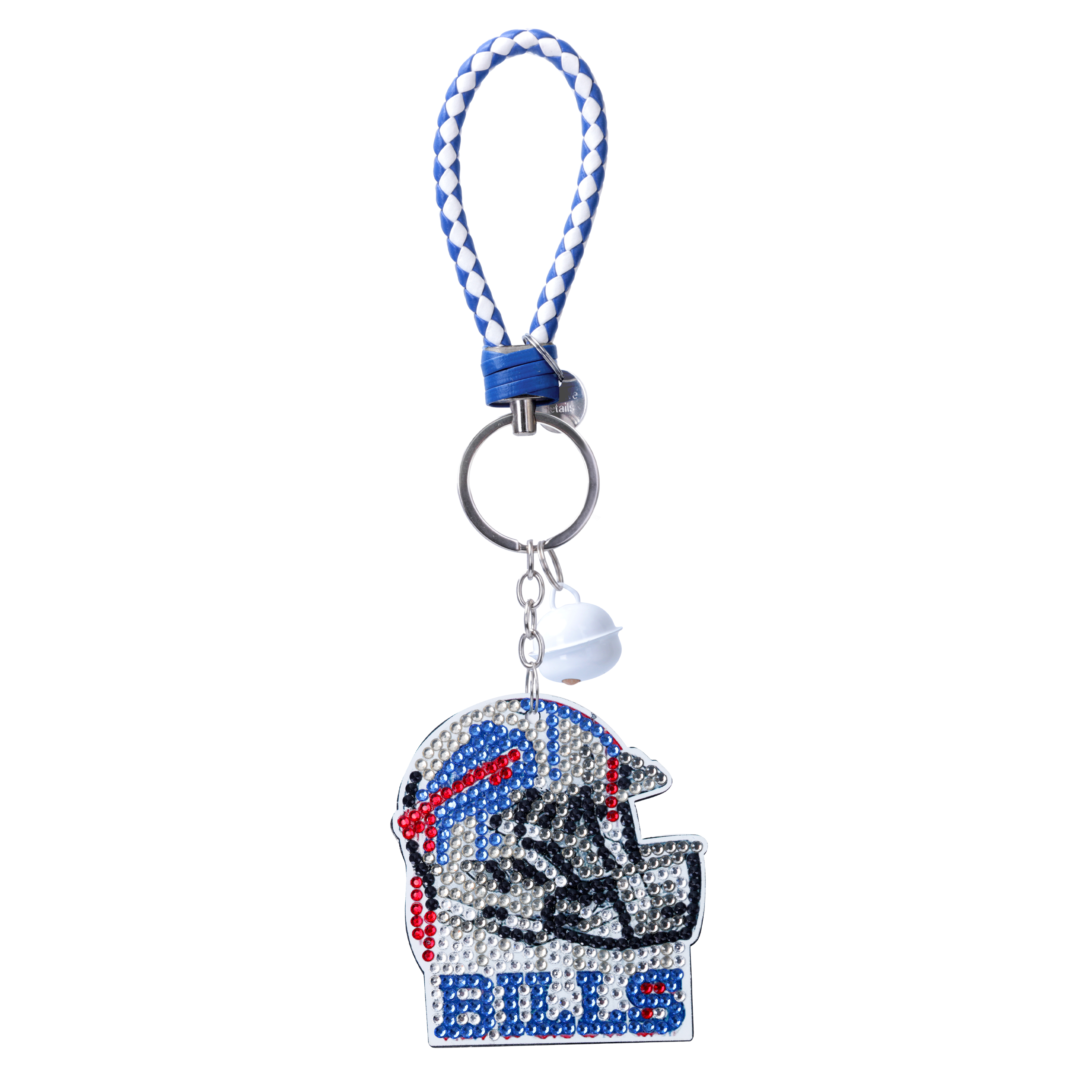 1pc DIY Diamond Painting Buffalo Bills NFL Double-sided Drill Keychain