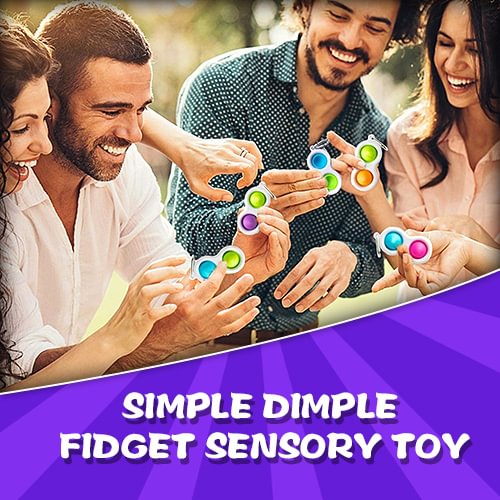 Simple dimple Fidget sensory toy
