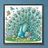 Pfau - speziell geformte Diamantmalerei - 30 * 30cm