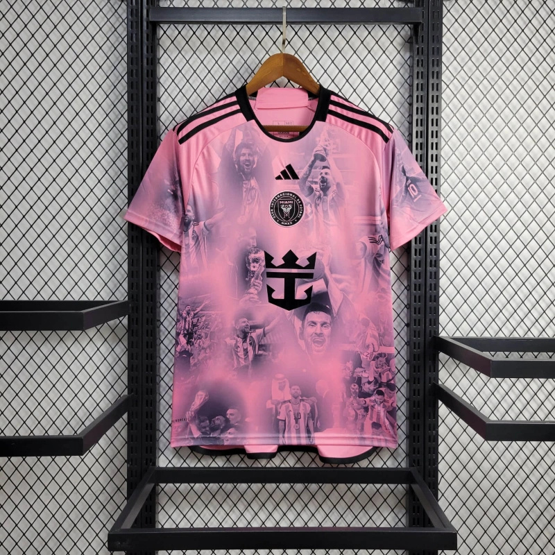 INT M.A.M X M-E-.S-S-I 2024 Special Edition Jersey - Fans Version