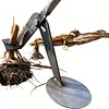 Manual Stand Up Miscellaneous Trees Puller Garden Tools Multifunctional Manual Root Puller Tool with Aluminum Handle Easy To Use for Gardens Corn Cotton Eggplant Peppers Tomatoes