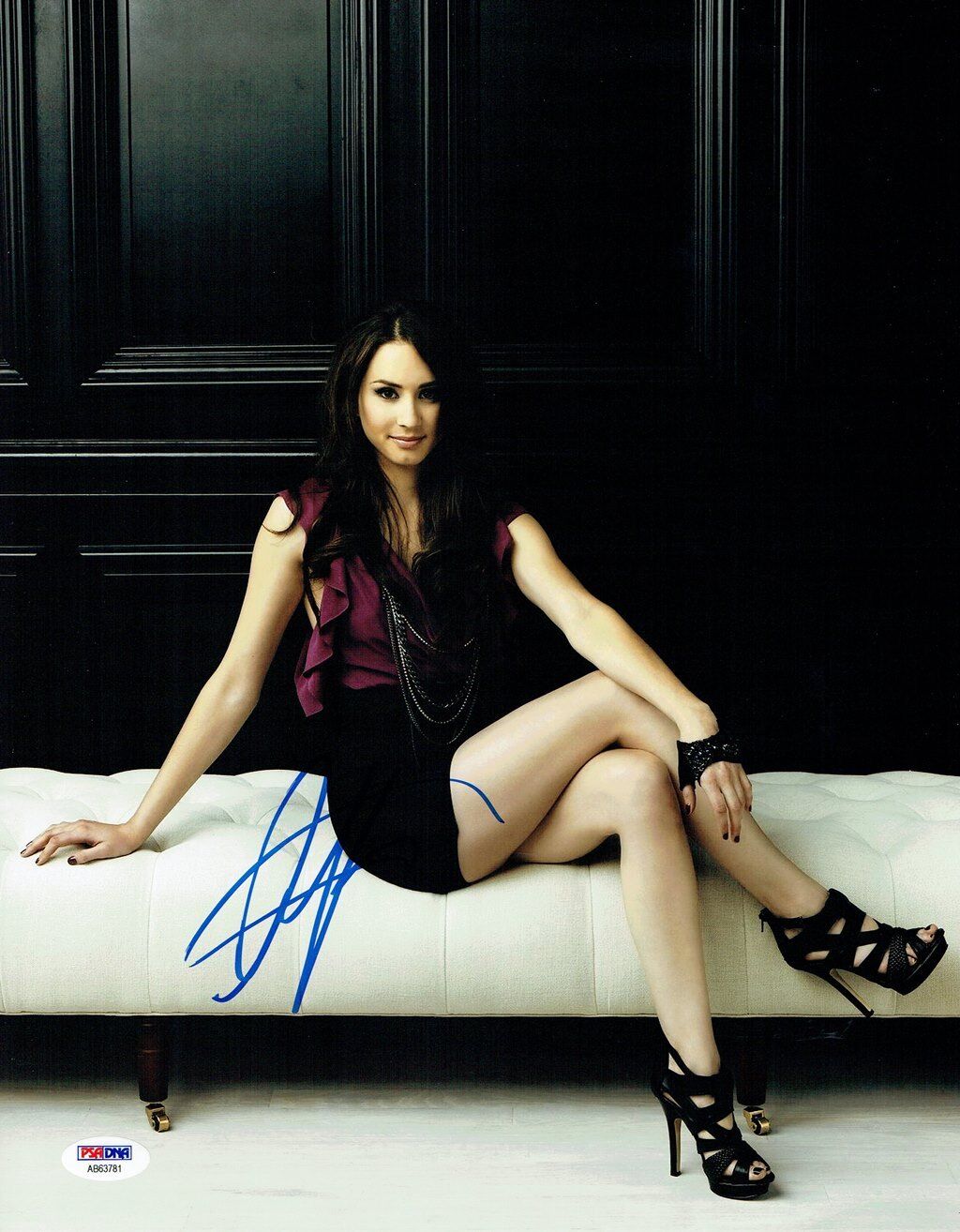 Troian Bellisario Signed Authentic Autographed 11x14 Photo Poster painting PSA/DNA #AB63781