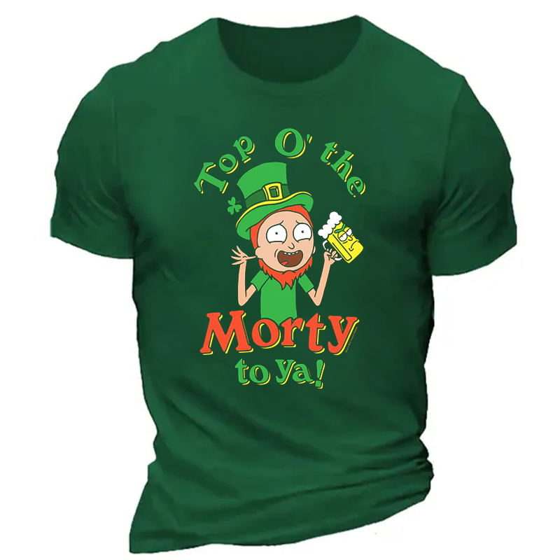 Top O' The Morty To Ya Rick And Morty T-Shirt ctolen