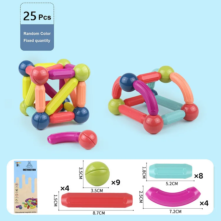 🎅Electric Christmas Hat -48% OFF🎁Magnetic Balls and Rods Set Educational Magnet Building Blocks