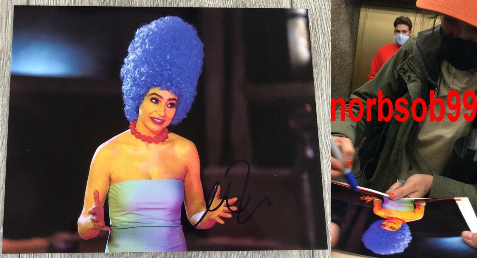 MELISSA VILLASENOR SIGNED SATURDAY NIGHT LIVE SNL 8x10 Photo Poster painting D w/EXACT PROOF